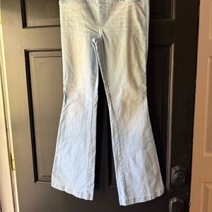 SPANX Light Blue Denim Pants